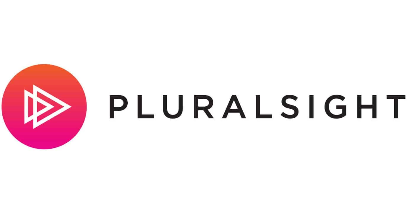 Plural sight logo on white background