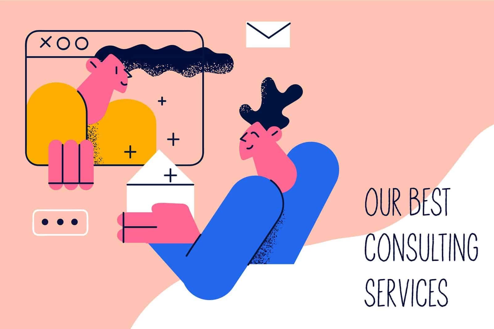 consulting services concept