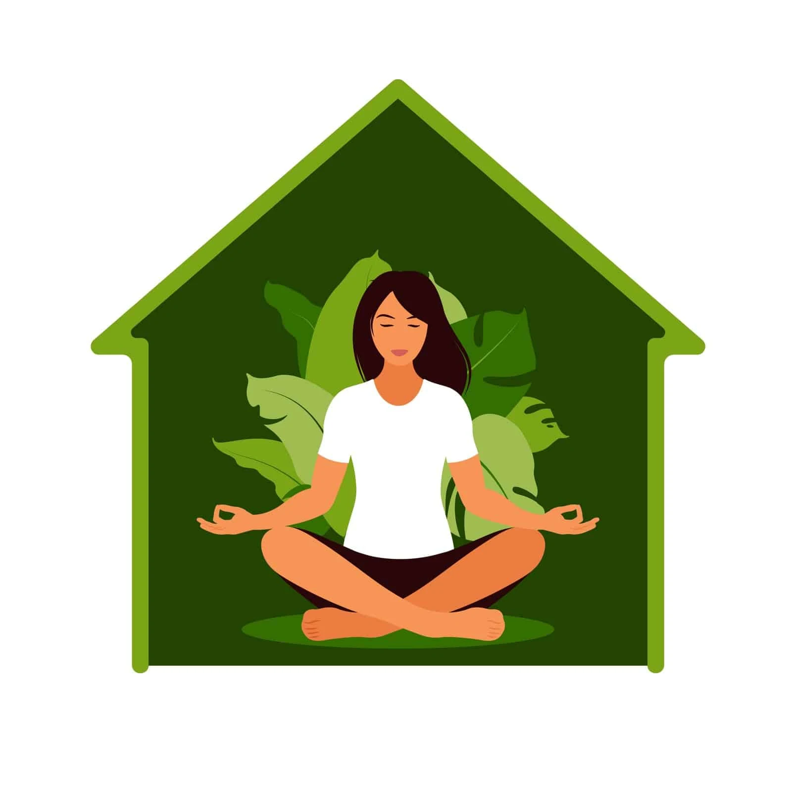 woman-meditating-in-nature-meditation-concept-relax-recreation-healthy-lifestyle-yoga-woman-in-lotus-pose-vector-illustration