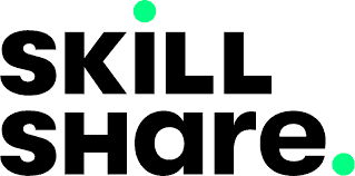 skillshare Skill Share logo on white background