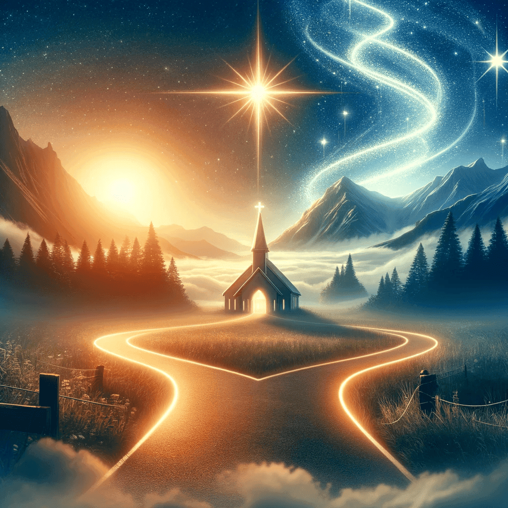 Crossroads to the church of how the law of attraction may apply to Christianity 