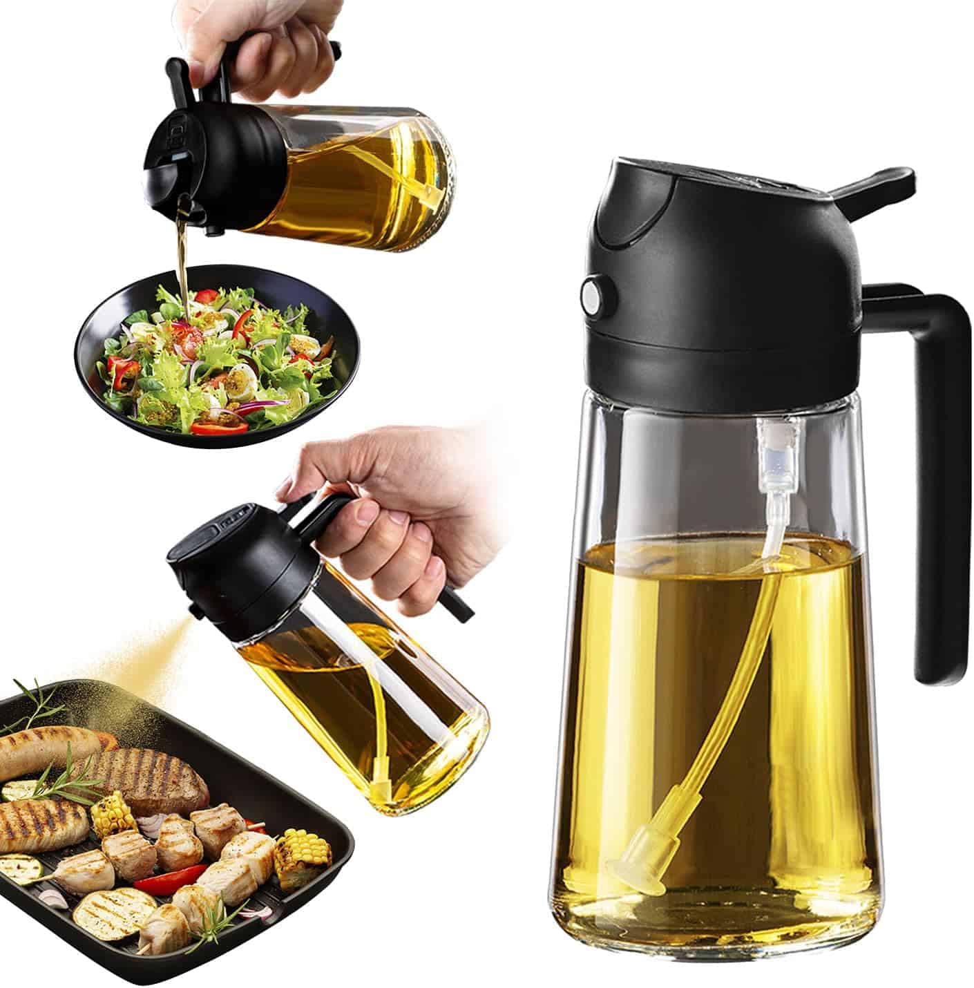 TrendPlain 16oz Olive Oil Sprayer