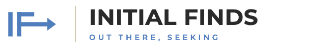 IF Forward horizontal lockup — Initial Finds logo