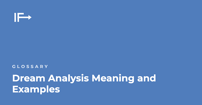 Dream Analysis Meaning and Examples — Initial Finds glossary term