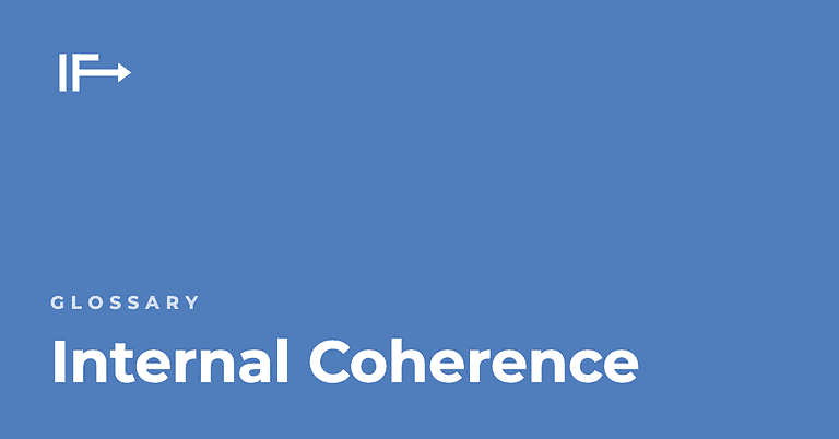 Internal Coherence — Initial Finds glossary term