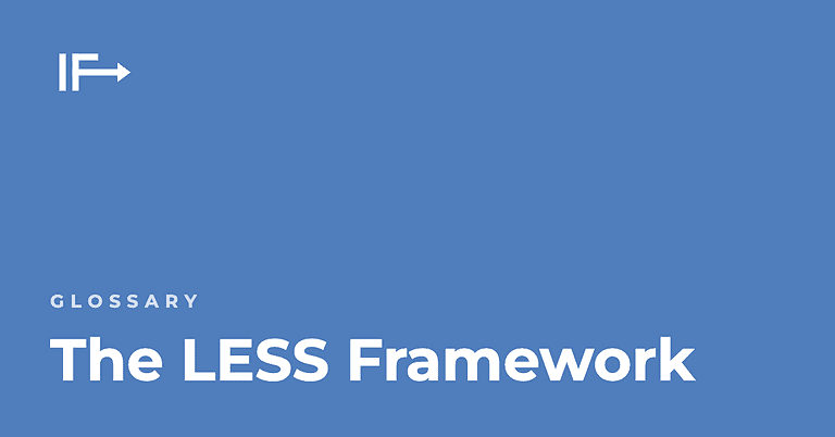 The LESS Framework — Initial Finds glossary term