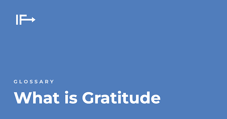 What is Gratitude — Initial Finds glossary term